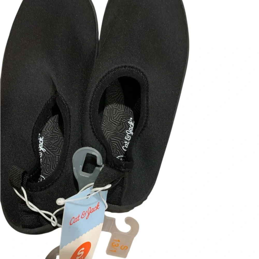 Buy one get one 50% off Black Slip-On Water Shoes